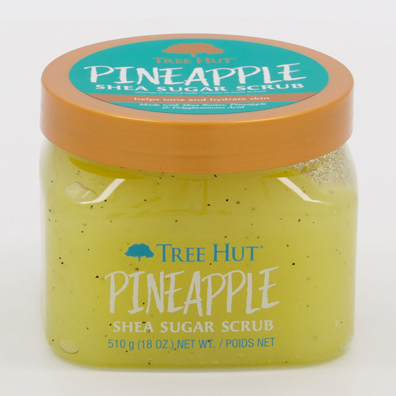 Tree Hut Pineapple Shea Sugar Scrub, 18 oz - Foods Co.