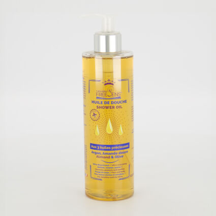 Almond & Olive Shower Oil 400ml - Image 1 - please select to enlarge image
