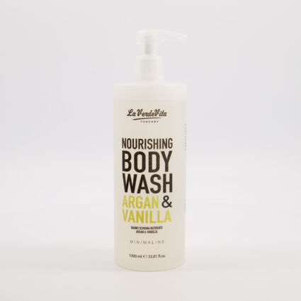 Argan & Vanilla Body Wash 1L - Image 1 - please select to enlarge image
