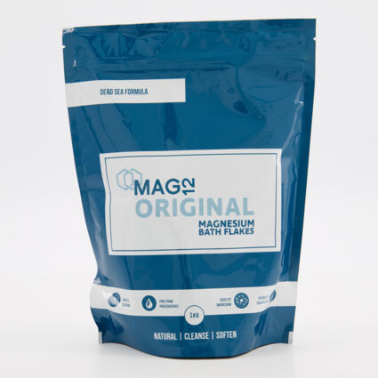 Original Magnesium Bath Flakes 1kg  - Image 1 - please select to enlarge image