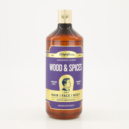 Wood & Spices Liquid Soap 1L - Image 1 - please select to enlarge image