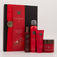 Four Piece Ayurveda Black Edition Rebalancing Gift Set