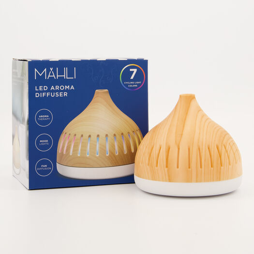 Wooden LED Aroma Diffuser - TK Maxx UK