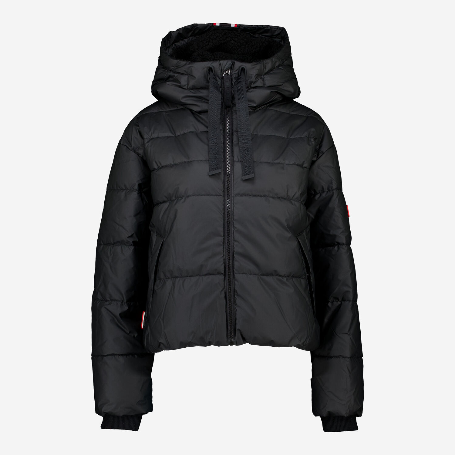 Black Puffer Style Brace Jacket TK Maxx UK - Main Image