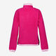 Pink Pile Button Up Fleece - Image 2 - please select to enlarge image