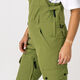 Khaki Yeh Girl Bib Ski Trousers - Image 4 - please select to enlarge image