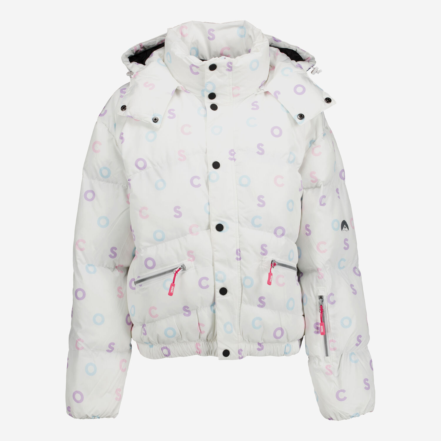 White Letter Insulated Ski Jacket TK Maxx UK