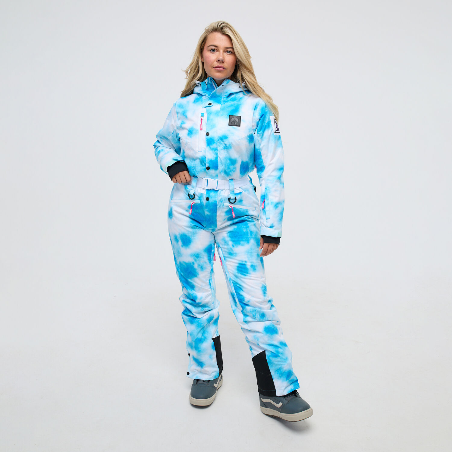Blue White Katie Ormerod Ski Suit TK Maxx UK - Main Image