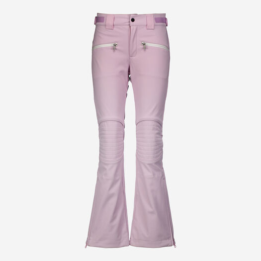 Baby Pink Striped Knee Ski Trousers - Image 1 - please select to enlarge image