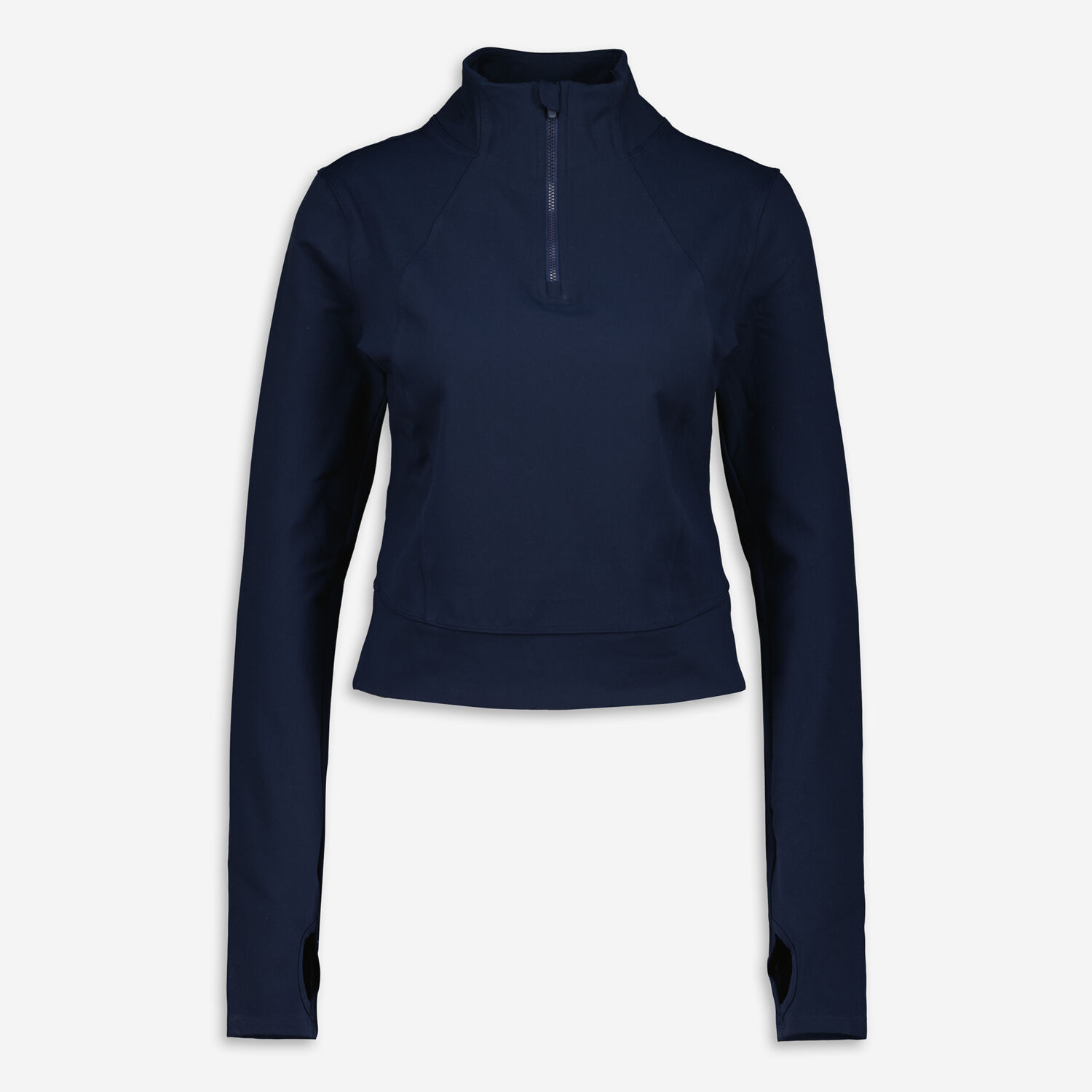 Navy Zip Up Sports Top - TK Maxx UK