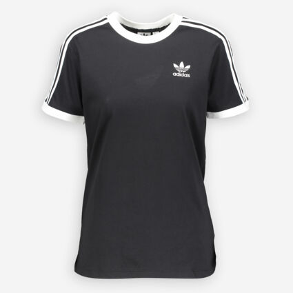 Black & White Contrast Trim T Shirt - Image 1 - please select to enlarge image