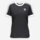 Black & White Contrast Trim T Shirt - Image 1 - please select to enlarge image