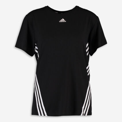 Black Branded Training T Shirt - Image 1 - please select to enlarge image