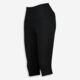 Black Active Capri Shorts - Image 2 - please select to enlarge image