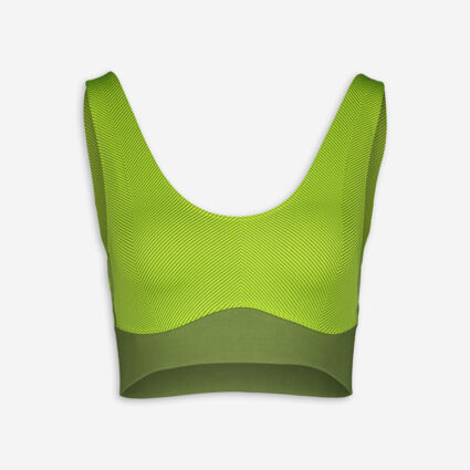 Green & Lime Sports Bra - Image 1 - please select to enlarge image