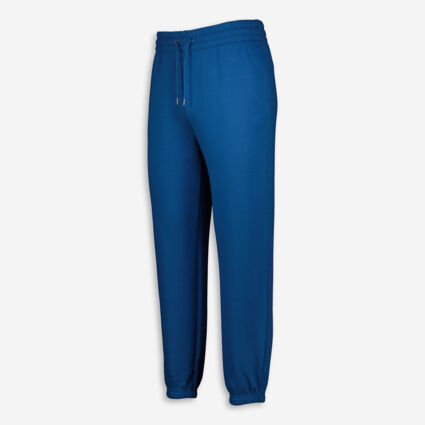 Blue Branded Joggers - Image 1 - please select to enlarge image