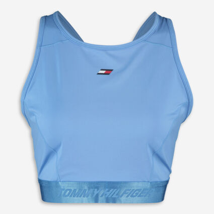 Blue Sports Bra - Image 1 - please select to enlarge image