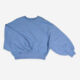 Blue Balloon Sleeve Sweatshirt - Image 1 - please select to enlarge image
