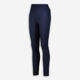 Blue Patterned High Waisted Leggings - Image 2 - please select to enlarge image
