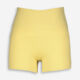 Yellow Skinluxe Shorts - Image 1 - please select to enlarge image