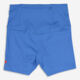Blue High Waisted Cycling Shorts - Image 2 - please select to enlarge image