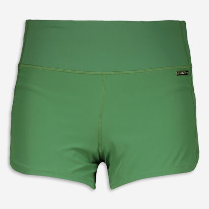 Green Double Layer Shorts - Image 1 - please select to enlarge image