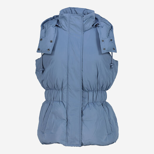 Blue Formation Puff Down Gilet - Image 1 - please select to enlarge image