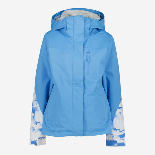 Blue And White Snow Jacket  - Image 1 - please select to enlarge image