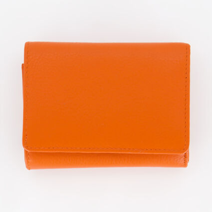 Orange Leather Purse - TK Maxx UK