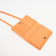 Bright Orange Wallet Crossbody Bag  - Image 3 - please select to enlarge image