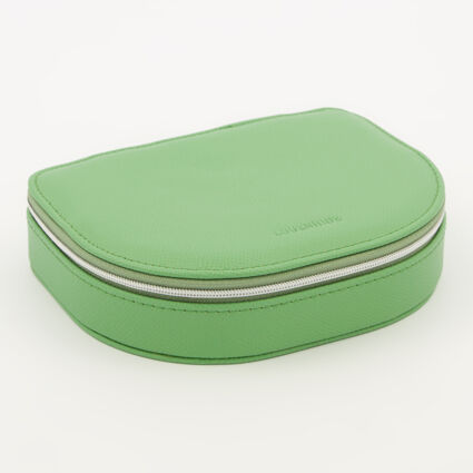 Green Jewellery Case  - Image 1 - please select to enlarge image