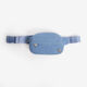 Blue Denim Branded Strap Bum Bag  - Image 1 - please select to enlarge image