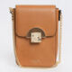 Brown Cross Body Phone Bag   - Image 1 - please select to enlarge image