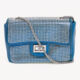 Blue Diamante Cross Body Bag - Image 1 - please select to enlarge image