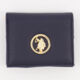 Navy Blue Small Wallet - Image 1 - please select to enlarge image