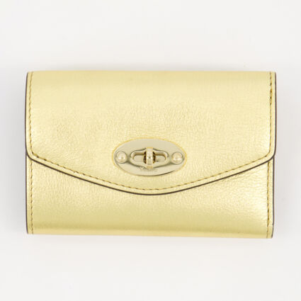 Gold Foil Darley Folded Purse   - Image 1 - please select to enlarge image