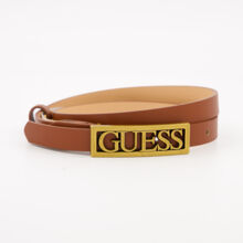 Brown Logo Emblem Belt