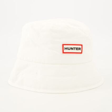 White Intrepid Bucket Hat - Image 1 - please select to enlarge image