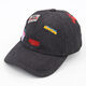 Grey Embroidered Logo Baseball Cap - Image 1 - please select to enlarge image