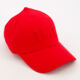 Red Embroidered Logo Cap  - Image 1 - please select to enlarge image