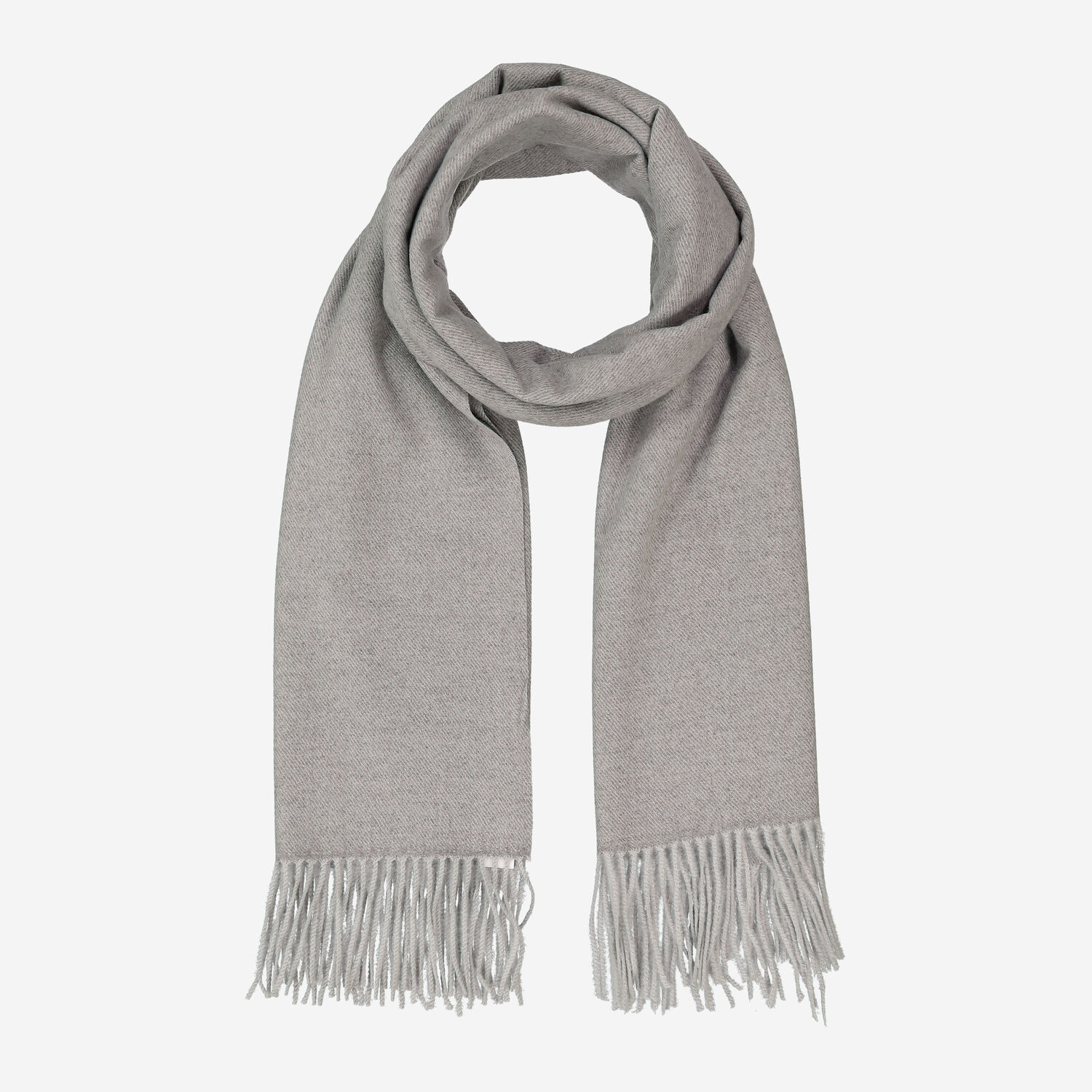 Scarves Wool Cashmere Scarf Tk Maxx Grey Fringed Scarf TK Maxx UK