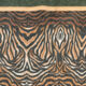 Brown Zebra Scarf 70x180cm - Image 2 - please select to enlarge image