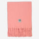 Pink Stockholm Scarf 45x200cm - Image 2 - please select to enlarge image