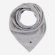 Grey Wrap Triangle Cashmere Scarf  - Image 1 - please select to enlarge image