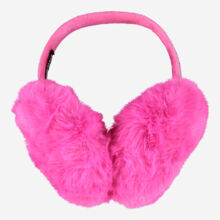 Pink Faux Fur Foldable Ear Muffs