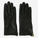 Black Leather Gloves - Image 2 - please select to enlarge image