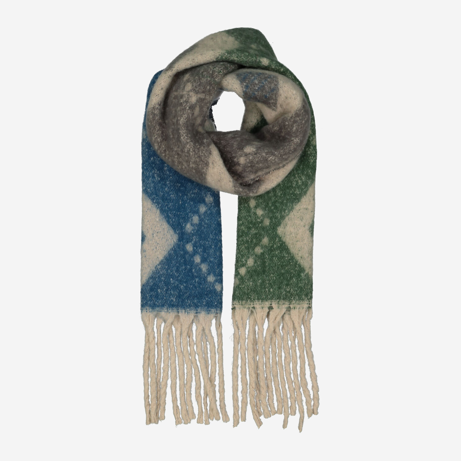 Scarves Wool Cashmere Scarf Tk Maxx Multicoloured Fringed Scarf TK