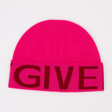 Pink Signature Woollen Beanie