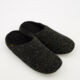 Black Knitted Mule Slippers  - Image 2 - please select to enlarge image