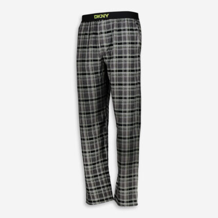 Grey Check Lounge Pants - Image 1 - please select to enlarge image